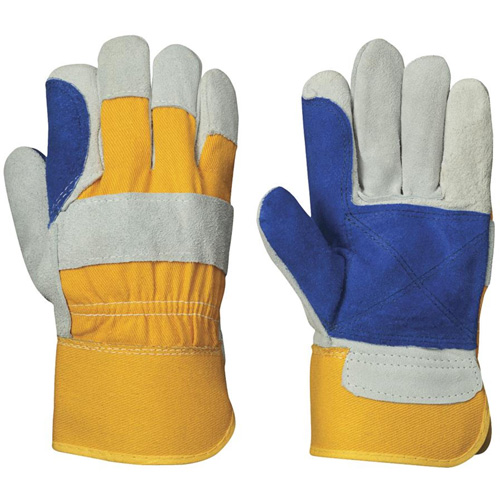 545 Fitter's Gloves, One Size, Split Cowhide Palm Sécurité Médic
