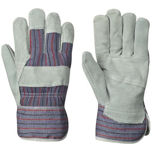 834 Gants d'ajusteur, Taille unique, Paume en Cuir de vache refendu Sécurité Médic