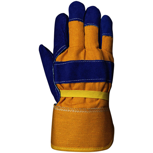 655 Insulated Fitter's Gloves, One Size, Split Cowhide Palm, Boa Inner Lining Sécurité Médic