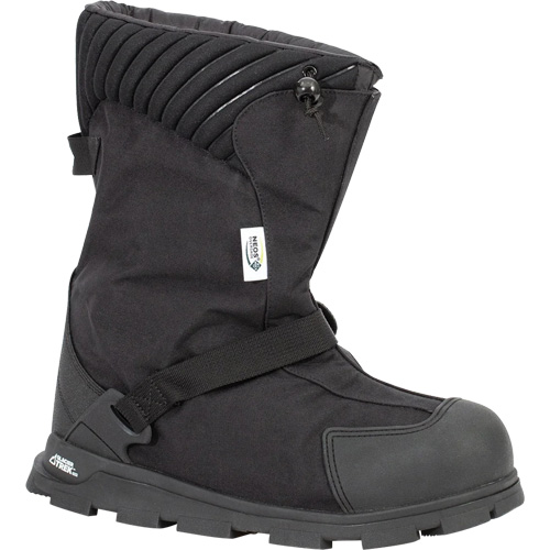 Explorer Glacier Trek Cleats Insulated Overshoes, Nylon/Polyurethane/Rubber, Hook and Loop, Fits Men's 5 - 6.5/Women's 6 - 8 Sécurité Médic