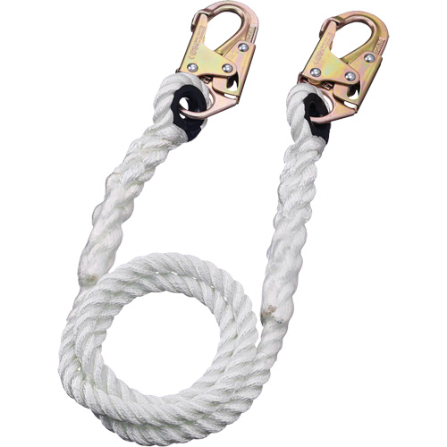 LAN-1222-6 Rope Restraint Lanyard, 1 Legs, 6', CSA Class A Sécurité Médic