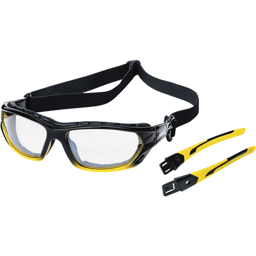 XPS530 Lunettes de s&eacute;curit&eacute; &eacute;tanches, Lentille Int&eacute;rieur/ext&eacute;rieur, Anti-&eacute;gratignures, ANSI Z87+/R&eacute;pond ou surpasse la norme CSA Z94.3 Sécurité Médic