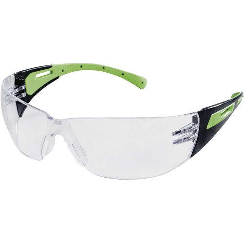 XM300 Safety Glasses, Clear Lens, Anti-Scratch, ANSI Z87+/Meets/Exceeds CSA Z94.3 Sécurité Médic