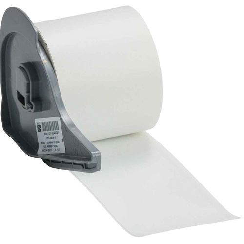 Repositionable Multi-Purpose Label Tape, Vinyl, White, 2" Width Sécurité Médic