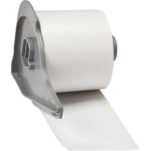 Multi-Purpose Matte Label Tape, Polypropylene, White, 2" Width Sécurité Médic