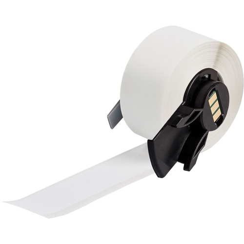Multi-Purpose Label Tape, Vinyl, White, 1" Width Sécurité Médic