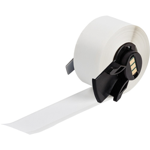 Multi-Purpose Label Tape, Vinyl, White, 1.9" Width Sécurité Médic
