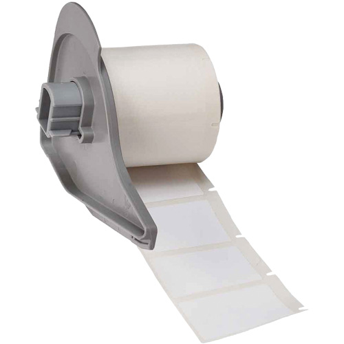 Harsh Environment Multi-Purpose Labels, Polyester, 1.5" L x 1" H, White Sécurité Médic