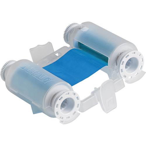 R6900 Series Snap-In Printer Ribbon, 2" x 150', Blue Sécurité Médic