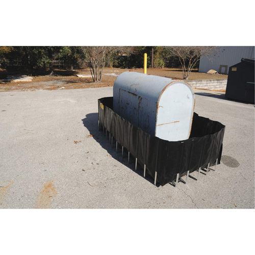 Conteneur flexible pour r&eacute;servoir de carburant sans drain Ultra-1000 Containment Sump, 162" lo x 78" la, 1150 gal. US Capacit&eacute; Sécurité Médic