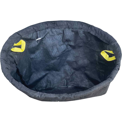 Bac de r&eacute;tention rond Ultra-Drain Guard avec orifice de trop-plein, Huile & s&eacute;diments, 22" - 25" lo x 22" - 25" la Sécurité Médic