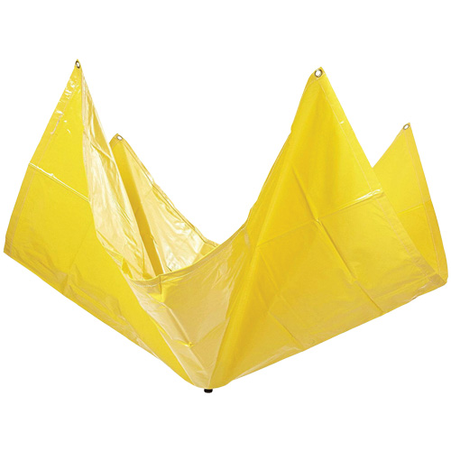 Ultra-Drip Diverter&reg; Roof Drip Diverter, 15' L x 15' W, Vinyl Sécurité Médic