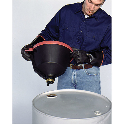 Large Burp-Free Ultra-Drum Funnel&reg; Sécurité Médic