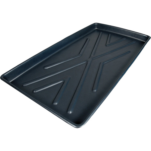 Ultra-Rack Containment Tray – Plateau unique, 44" lo x 23,5" la x 2,8" h, Cap. de d&eacute;versement 8 gal. US Sécurité Médic