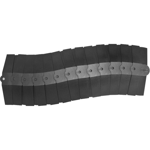 Medium Ultra-Sidewinder Cable Protection System&reg; with Endcaps, 33" x 9.8" x 1.4", 260 lbs. (0.13 tons) Sécurité Médic