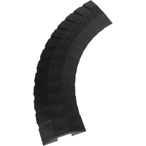 Medium Ultra-Sidewinder Cable Protection System&reg; with Endcaps, 33" x 9.8" x 1.4", 260 lbs. (0.13 tons) Sécurité Médic