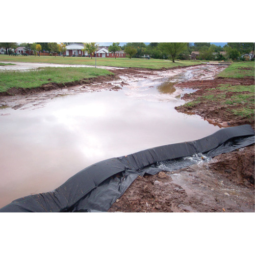 Black Ultra-Silt Dike&reg;, 7' L x 5' W Sécurité Médic