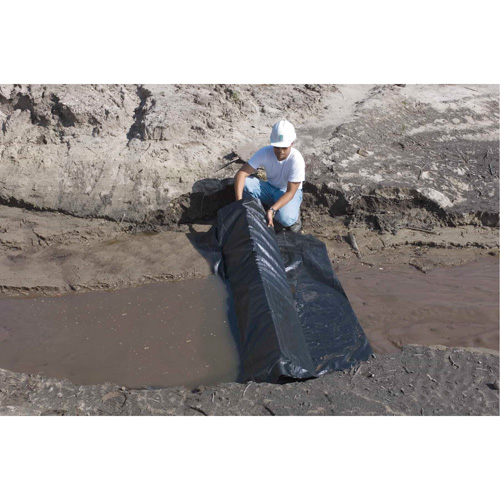 Black Ultra-Silt Dike&reg;, 7' L x 5' W Sécurité Médic