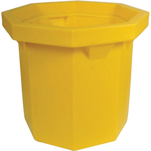 Flat-Bottom Ultra-Spill Collector&reg;, 66 US gal., Mobile Sécurité Médic