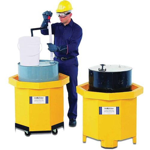 Pallet Jack Ultra-Spill Collector&reg;, 66 US gal., Mobile Sécurité Médic