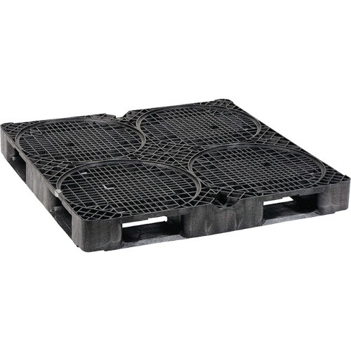 4-Drum Ultra-Spill King&reg; Drum Pallet (Only), 85 US gal. Spill Capacity, 48.8" x 48.8" x 5.5" Sécurité Médic