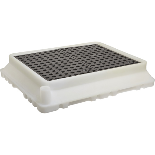 P4 Ultra-Spill Tray&reg;, 17" L x 21" W x 4" H, 2.9 US gal. Spill Capacity Sécurité Médic