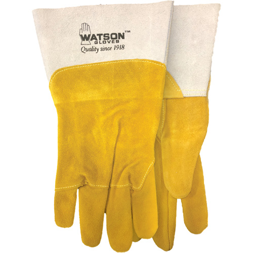 Ram Tough Welding Gloves, Goat Grain/Split Cowhide, Size Medium Sécurité Médic