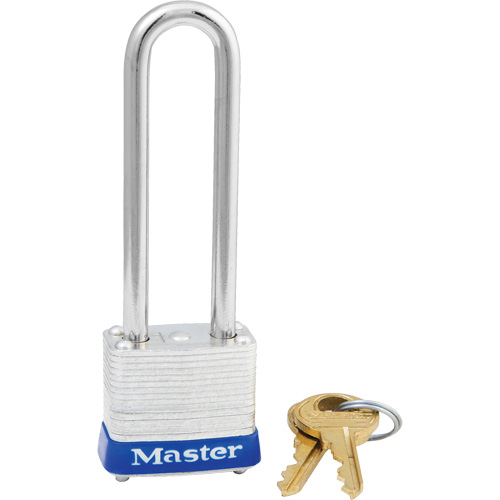 Cadenas, Cl&eacute;s identiques, Acier lamin&eacute;, Largeur de 1-1/8" Sécurité Médic