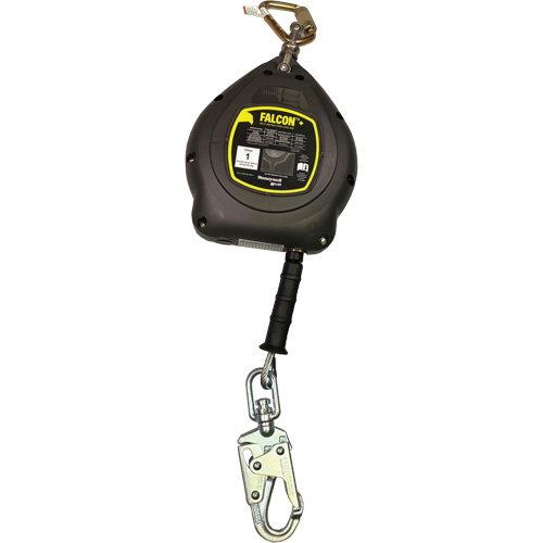 Falcon+ Self-Retracting Lifeline, 20', Galvanized Steel, Swivel Sécurité Médic