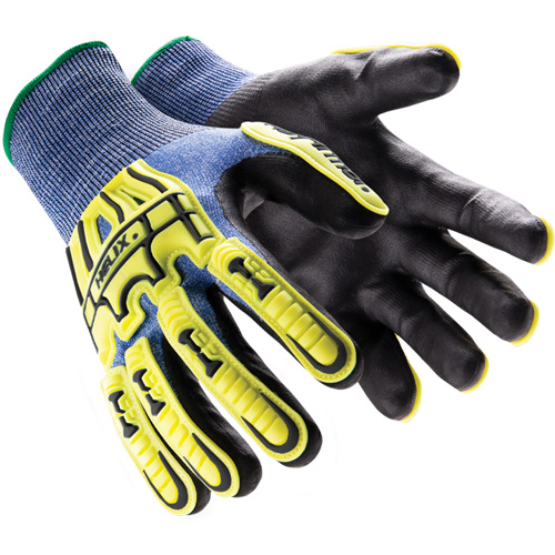 Helix&reg; 3016 Impact Gloves, 7/Small, HPPE Palm, Elastic/Knit Wrist Cuff Sécurité Médic