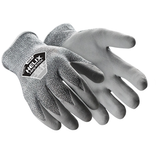 Helix&reg; 3084 Cut-Resistant Gloves, Size Small/7, 13 Gauge, Silicone Coated, HPPE Shell, ASTM ANSI Level A5 Sécurité Médic