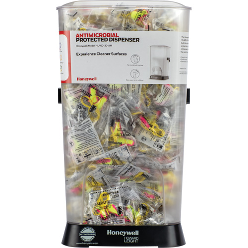 HL400 AM Corded Earplug Dispenser with LL-30 Earplugs Canister Sécurité Médic