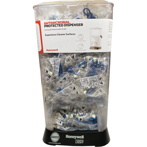 HL400 AM Corded Earplug Dispenser with TFT-30 Earplugs Canister Sécurité Médic