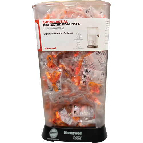 HL400 AM Corded Earplug Dispenser with TFP-30 Earplugs Canister Sécurité Médic