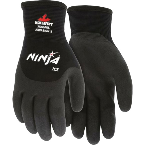 Gants dhiver isol&eacute;s Ninja Ice, Moyen, R&ecirc;vetement HPT, Calibre 15, Enveloppe en Nylon Sécurité Médic