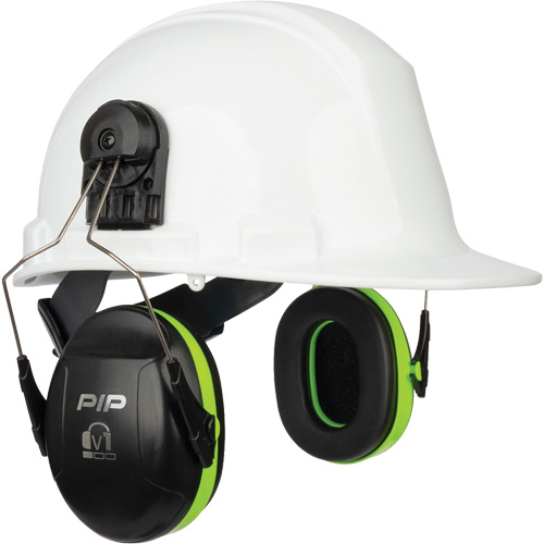 Dynamic V1 Passive Ear Muffs, Cap Mount, 23 NRR dB Sécurité Médic
