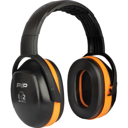 Dynamic V2 Passive Ear Muffs, Headband, 25 NRR dB Sécurité Médic
