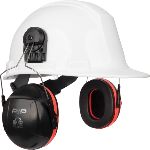Dynamic V3 Passive Ear Muffs, Cap Mount, 26 NRR dB Sécurité Médic