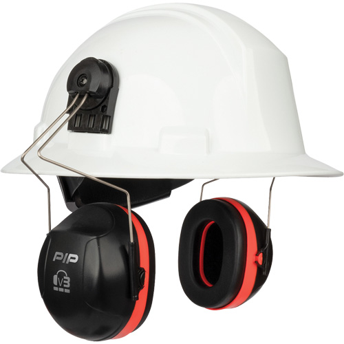 Dynamic V3 Passive Ear Muffs, Cap Mount, 27 NRR dB Sécurité Médic