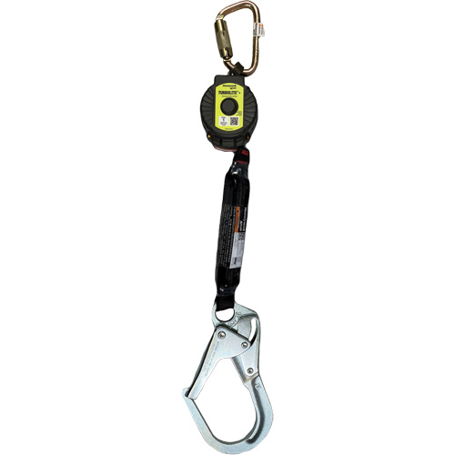 Limiteur de chute personnel TurboLite+ Miller, 6', Sangles, Stationnaire Sécurité Médic