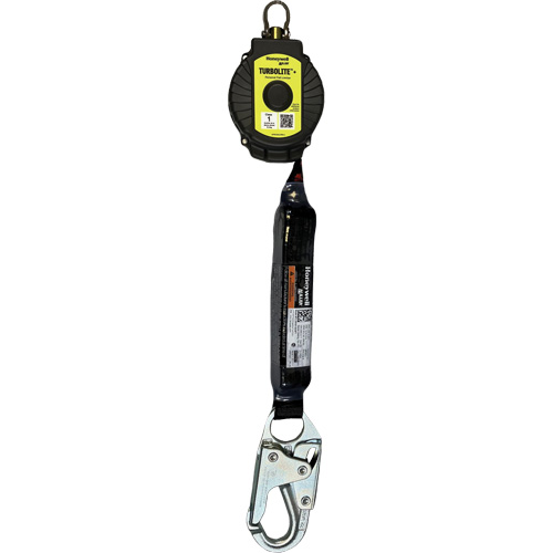 Miller TurboLite+ Personal Fall Limiter, 6', Web, Stationary Sécurité Médic