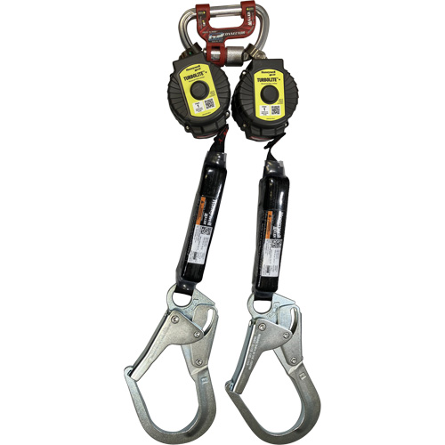 Miller TurboLite+ Personal Fall Limiter, 6', Web, Stationary Sécurité Médic