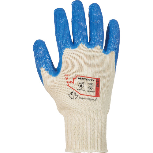 Gants r&eacute;sistants &agrave; la perforation pour usage g&eacute;n&eacute;ral, 6/T-petit, R&ecirc;vetement Nitrile, Calibre 7, Enveloppe en Nylon/Coton Sécurité Médic