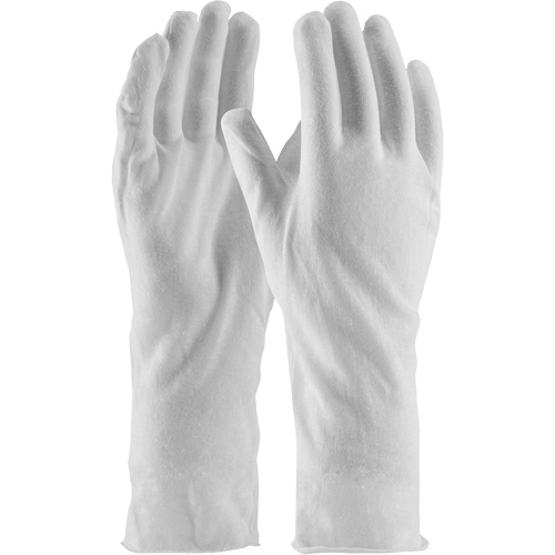 CleanTeam&reg; Premium Inspection Gloves, Cotton, Unhemmed Cuff, One Size Sécurité Médic