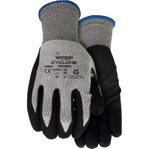 Gants r&eacute;sistant &agrave; la coupe 388 Stealth Cyclone, Taille T-petit, Calibre 18, Rev&ecirc;tement Nitrile, Enveloppe en PEHP/Polyester, ASTM ANSI niveau A2/EN 388 niveau 3 Sécurité Médic