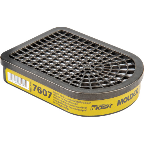 Semi-Rectangular Respirator Cartridge, Gas/Vapour Cartridge, Multi-Gas/Vapour Sécurité Médic
