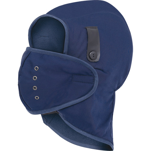 566N Hardhat Liner, Fleece Lining, One Size, Navy Blue Sécurité Médic