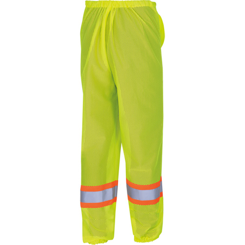 5670 Pantalon de s&eacute;curit&eacute; routi&egrave;re, Polyester, 2T-petit/T-petit, Jaune lime haute visibilit&eacute; Sécurité Médic