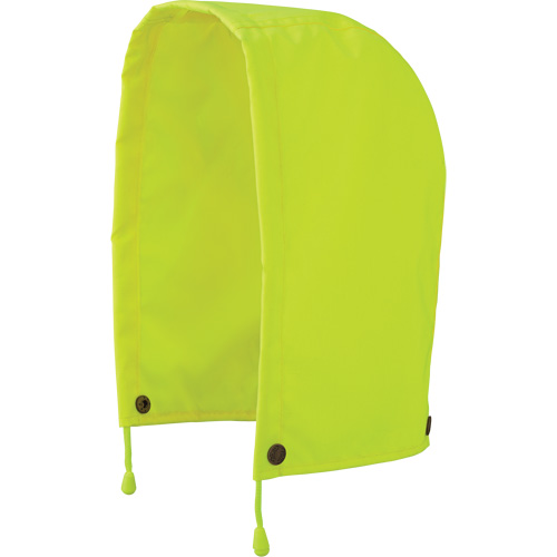 5401H Capuchon pour manteau de s&eacute;curit&eacute; imperm&eacute;able haute visibilit&eacute; ind&eacute;chirable en 300D trilob&eacute;, Jaune lime haute visibilit&eacute;, Polyester Sécurité Médic