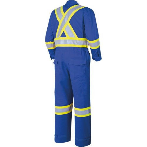 7704T FR-Tech&reg; Arc-Rated Coverall, Size 40 (Tall), Royal Blue, 10 cal/cm² Sécurité Médic